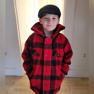 Vintage kids johnson wool coat